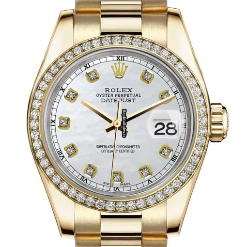Lovely Fake Rolex Datejust 68278 Automatic Movement Womens Watch