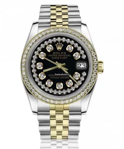 Popular Replica Rolex Lady-datejust 69173 Automatic Movement 26mm Gold/steel Case Womens Watch