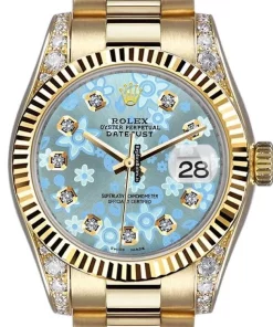 Well Made Replica Rolex Datejust 68278 Automatic Movement Womens Watch