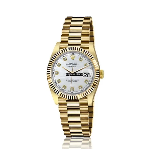 Superior Fake Rolex Datejust 68278 Automatic Movement Womens Watch - Image 2