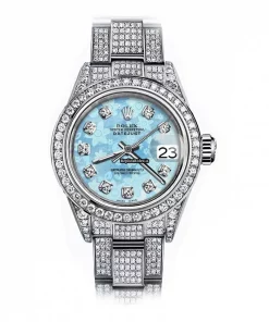 Lovely Copy Rolex Datejust 16030 Automatic Movement 36mm Steel Case Mens/unisex Watch