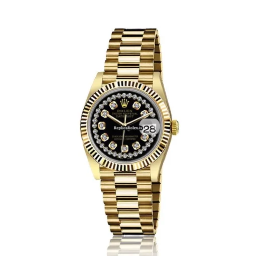 Fabulous Fake Rolex Datejust 68278 Automatic Movement Womens Watch - Image 2