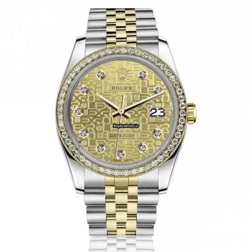 Remarkable Fake Rolex Datejust 16013 Automatic Movement 36mm Gold/steel Case Mens/unisex Watch - Image 6