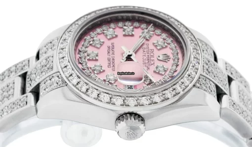 Ideal Fake Rolex Lady-datejust 179160 Caliber 2235 Automatic Movement 26mm Steel Case Womens Watch - Image 11