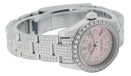 Ideal Fake Rolex Lady-datejust 179160 Caliber 2235 Automatic Movement 26mm Steel Case Womens Watch - Image 3