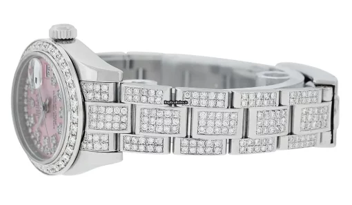 Ideal Fake Rolex Lady-datejust 179160 Caliber 2235 Automatic Movement 26mm Steel Case Womens Watch - Image 8