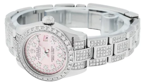 Ideal Fake Rolex Lady-datejust 179160 Caliber 2235 Automatic Movement 26mm Steel Case Womens Watch - Image 9