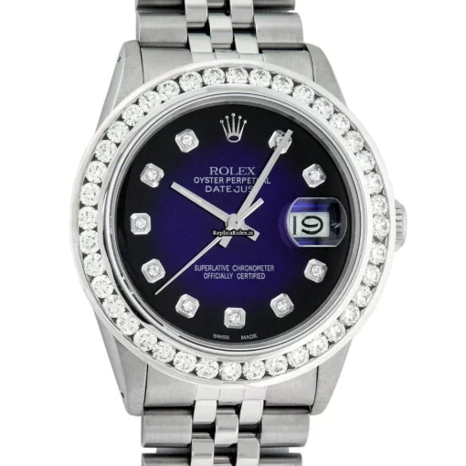 Luxury Fake Rolex Datejust Caliber 3035 Automatic Movement 36mm Steel Case Mens/unisex Watch