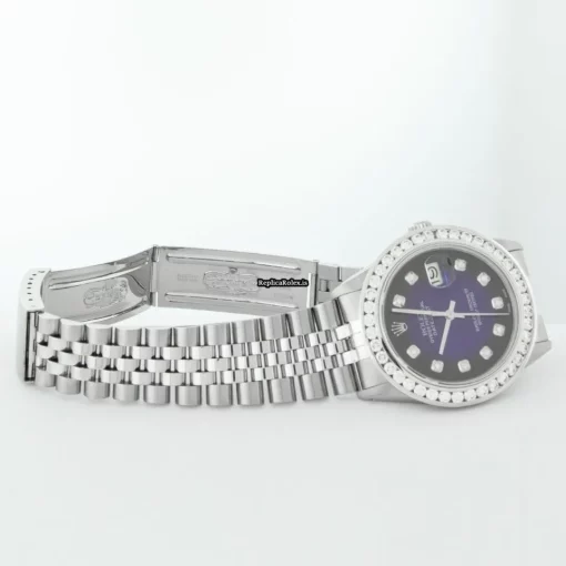 Luxury Fake Rolex Datejust Caliber 3035 Automatic Movement 36mm Steel Case Mens/unisex Watch - Image 12