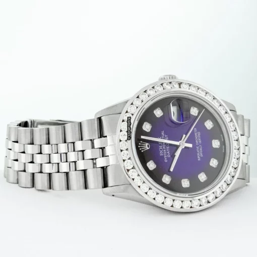 Luxury Fake Rolex Datejust Caliber 3035 Automatic Movement 36mm Steel Case Mens/unisex Watch - Image 4