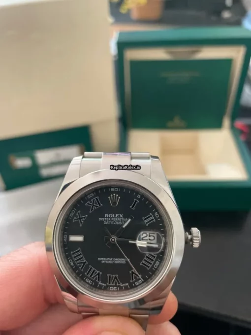 Pleasing Fake Rolex Datejust II 116300 Automatic Movement Mens/unisex Watch - Image 5