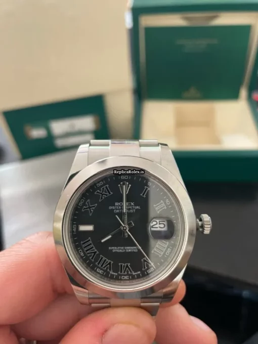 Pleasing Fake Rolex Datejust II 116300 Automatic Movement Mens/unisex Watch - Image 6