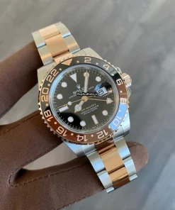 Cheap Knockoff Rolex Gmt-master II 126711chnr Caliber 3285 Automatic Movement 40mm Gold/steel Case Mens/unisex Watch