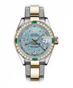 Reliable Replica Rolex Lady-datejust 68273 Automatic Movement 31mm Gold/steel Case Womens Watch