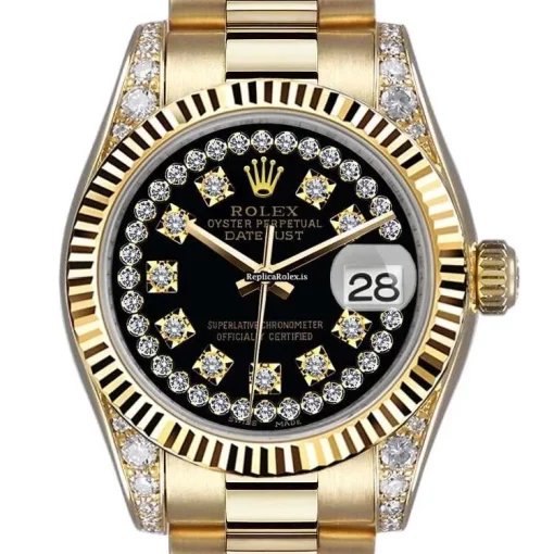 Amazing Replica Rolex Datejust 68278 Automatic Movement Womens Watch