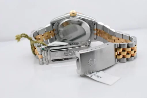 Beautiful Replica Rolex Lady-datejust 68273 Caliber 2135 Automatic Movement 31mm Gold/steel Case Womens Watch - Image 6