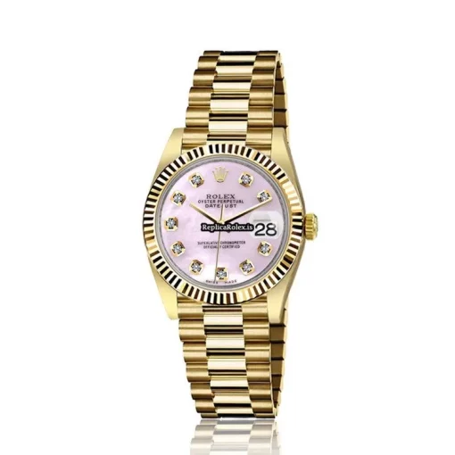 Superb Fake Rolex Datejust 68278 Automatic Movement Womens Watch - Image 2