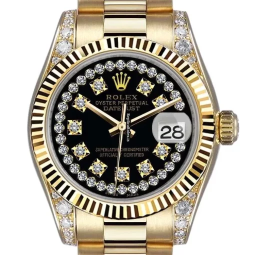 Unique Fake Rolex Lady-datejust 6917 Automatic Movement Womens Watch