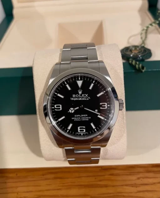 Best Fake Rolex Explorer 214270 Caliber 3132 Automatic Movement 39mm Steel Case Mens/unisex Watch