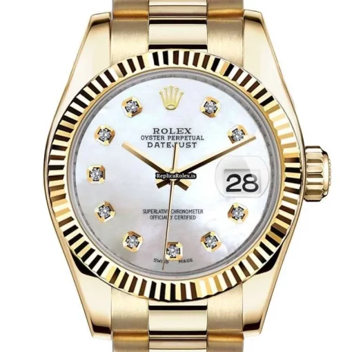 Incredible Clone Rolex Datejust 68278 Automatic Movement Womens Watch