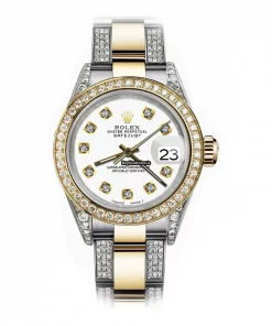 Pleasing Replica Rolex Datejust 16013 Automatic Movement 36mm Gold/steel Case Mens/unisex Watch
