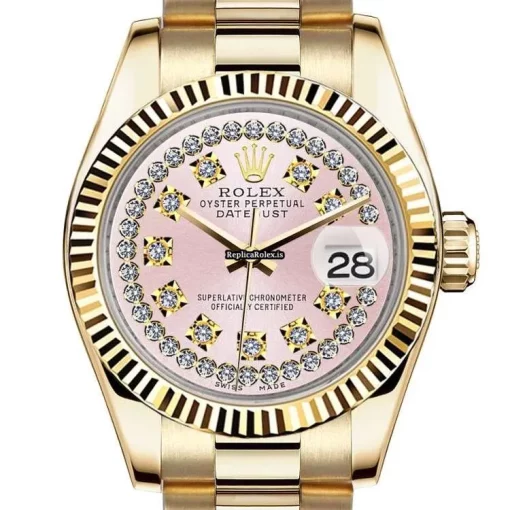 Epic Replicas Rolex Datejust 68278 Automatic Movement Womens Watch