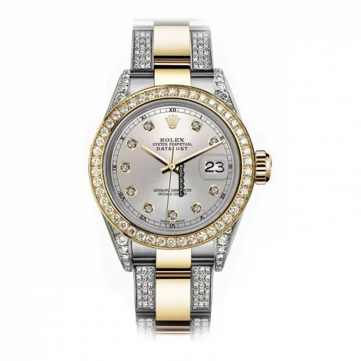 High-end Knockoff Rolex Datejust 16013 Automatic Movement 36mm Gold/steel Case Mens/unisex Watch