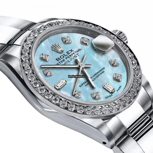 Mind-boggling Replica Rolex Lady-datejust 68274 Automatic Movement 31mm Steel Case Womens Watch - Image 2