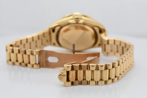 Terrific Replica Rolex Lady-datejust 69158 Caliber 2135 Automatic Movement 26mm Yellow Gold Case Womens Watch - Image 6