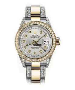 Superb Replica Rolex Datejust 16013 Automatic Movement 36mm Gold/steel Case Mens/unisex Watch