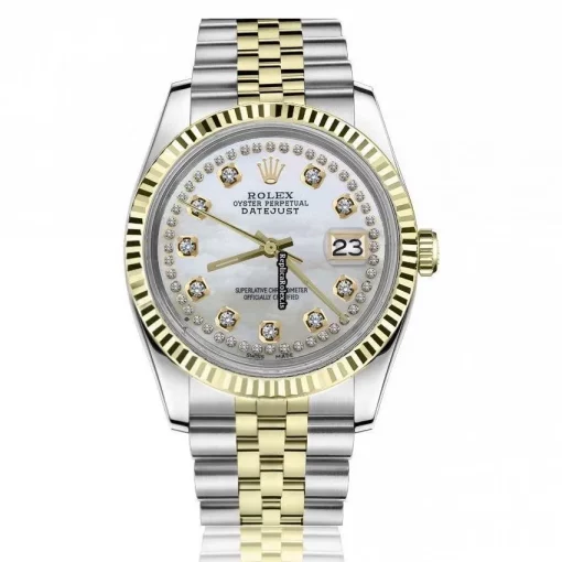 Luxury Copy Rolex Lady-datejust 68274 Automatic Movement 31mm Gold/steel Case Womens Watch
