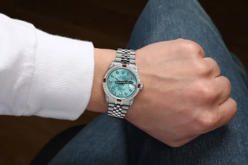 Nice Fake Rolex Lady-datejust 68274 Automatic Movement 31mm Steel Case Womens Watch - Image 6