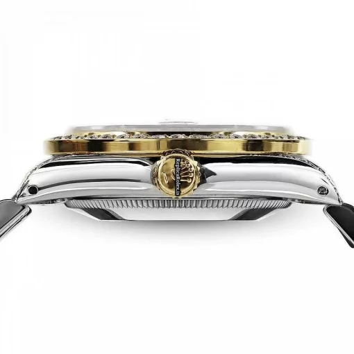 1:1 Fake Rolex Lady-datejust 69173 Automatic Movement 26mm Gold/steel Case Womens Watch - Image 3