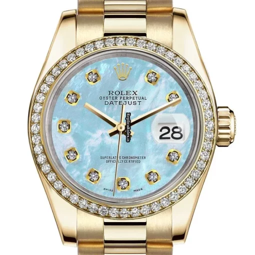 Fantastic Clone Rolex Datejust 68278 Automatic Movement Womens Watch