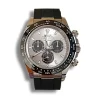 Fine Replica Rolex Daytona 116519ln Caliber 4130 Automatic Movement 40mm White Gold Case Mens/unisex Watch