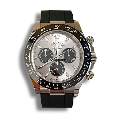 Fine Replica Rolex Daytona 116519ln Caliber 4130 Automatic Movement 40mm White Gold Case Mens/unisex Watch