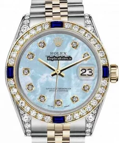 Lovely Replica Rolex Datejust 16013 Automatic Movement 36mm Gold/steel Case Mens/unisex Watch
