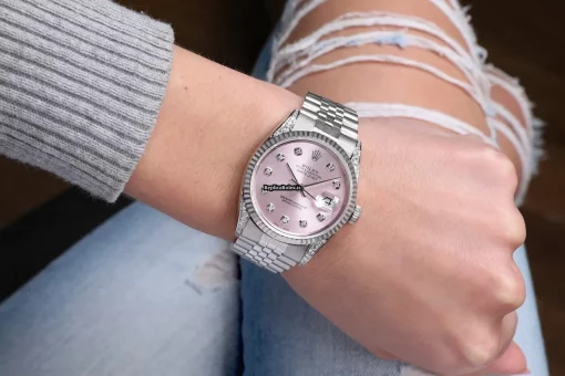 Unique Fake Rolex Datejust 16014 Automatic Movement 36mm Steel Case Mens/unisex Watch - Image 8