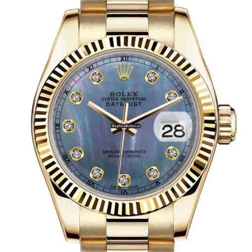 Lovely Fake Rolex Datejust 68278 Automatic Movement Womens Watch