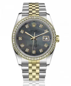 Wonderful Replica Rolex Lady-datejust 69173 Automatic Movement 26mm Gold/steel Case Womens Watch