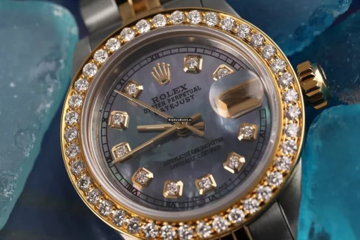 Ideal Replica Rolex Lady-datejust 69173 Automatic Movement 26mm Gold/steel Case Womens Watch