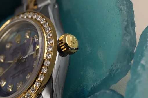 Ideal Replica Rolex Lady-datejust 69173 Automatic Movement 26mm Gold/steel Case Womens Watch - Image 2