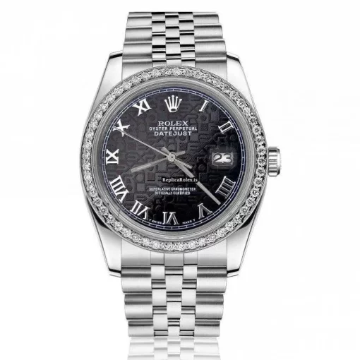 Unique Fake Rolex Lady-datejust 69173 Automatic Movement 26mm Steel Case Womens Watch