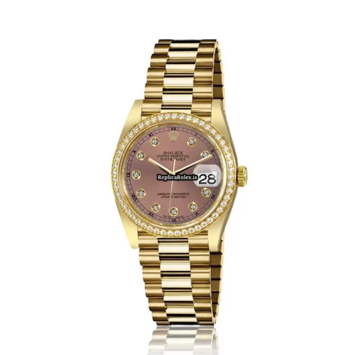 Distinctive Fake Rolex Datejust 68278 Automatic Movement Womens Watch - Image 2