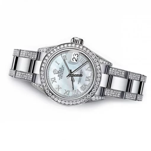 Special Replica Rolex Lady-datejust 68274 Automatic Movement 31mm Steel Case Womens Watch - Image 3