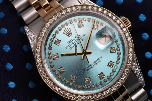 Inexpensive Fake Rolex Datejust 16233 Automatic Movement 36mm Gold/steel Case Mens/unisex Watch - Image 2