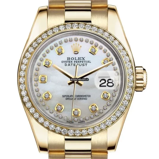 Superior Fake Rolex Datejust 68278 Automatic Movement Womens Watch