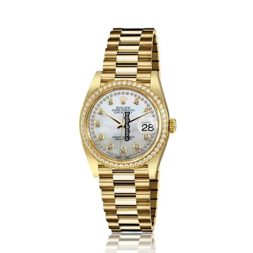 Superior Fake Rolex Datejust 68278 Automatic Movement Womens Watch - Image 2