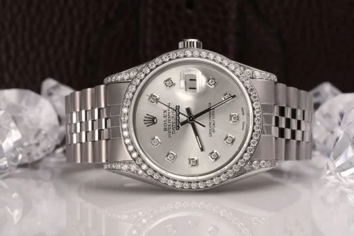 Fantastic Copy Rolex Datejust 16014 Automatic Movement 36mm Steel Case Mens/unisex Watch - Image 4