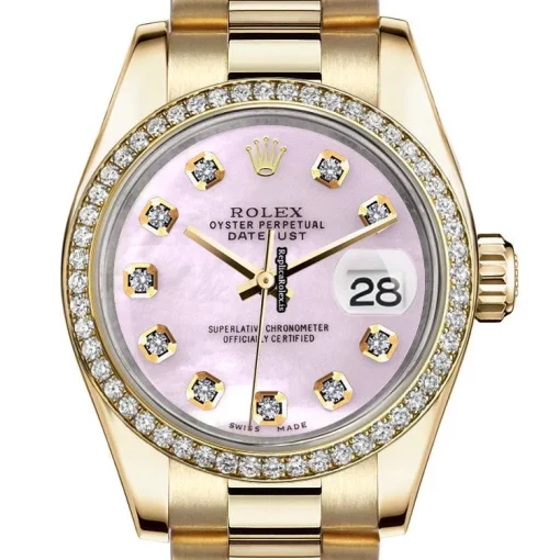Amazing Replica Rolex Datejust 68278 Automatic Movement Womens Watch
